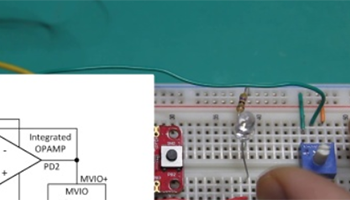 使用OPAMP为多电压I/O（MVIO）供电